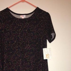 Lularoe XS Carly floral